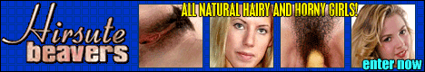 Hairy Natural Pussies only!